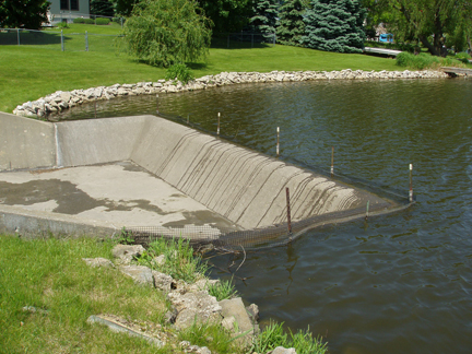 Emergency spillway